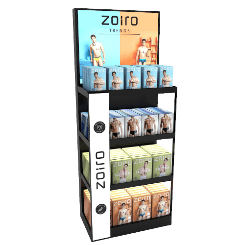 Foldable POSM Display stands